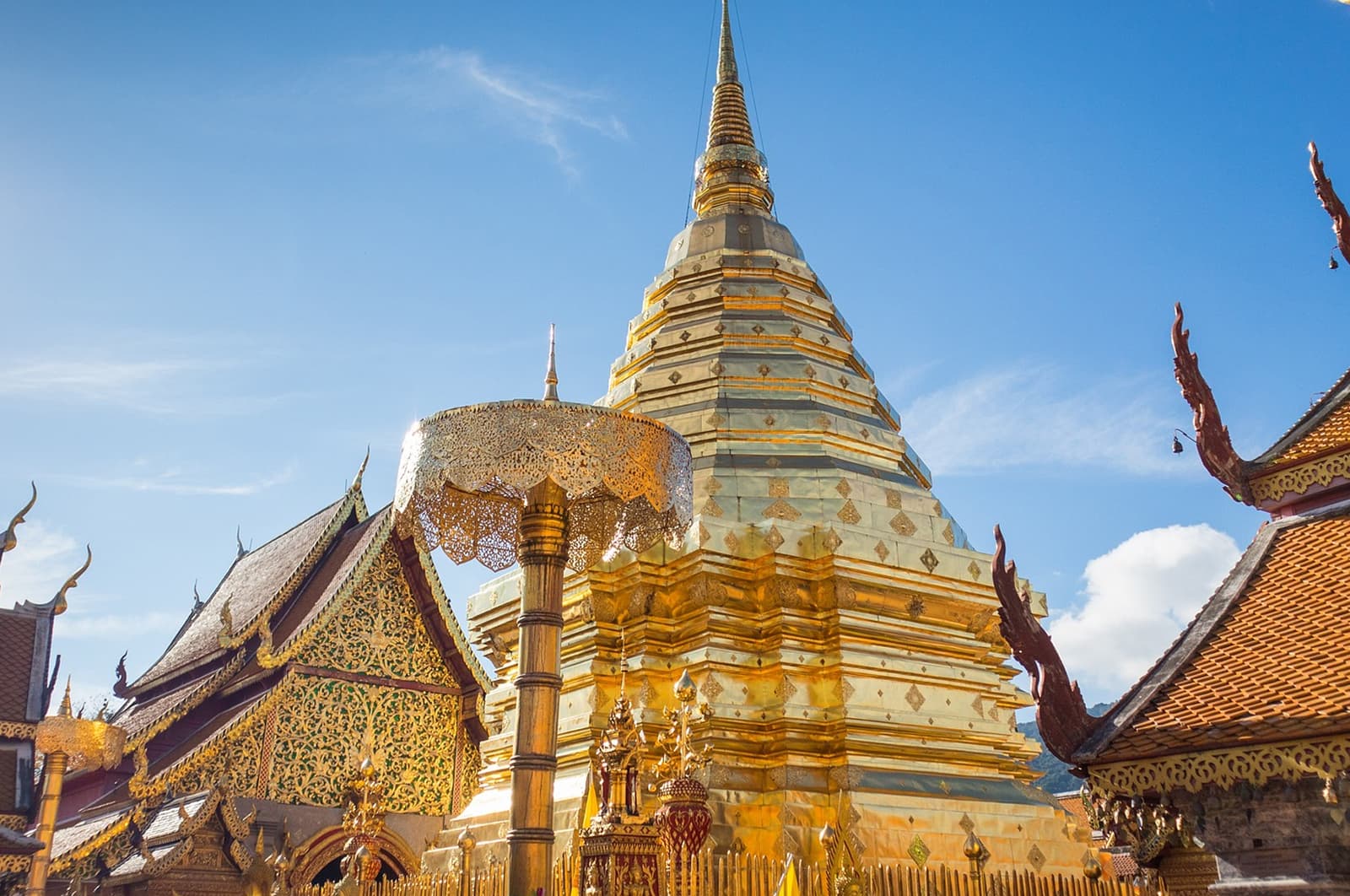 วัดพระธาตุดอยสุเทพ วัดสวยเชียงใหม่